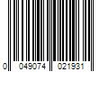 Barcode Image for UPC code 0049074021931