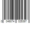 Barcode Image for UPC code 0049074025397