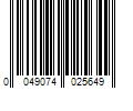 Barcode Image for UPC code 0049074025649