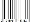 Barcode Image for UPC code 0049081137182