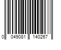 Barcode Image for UPC code 0049081140267