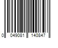 Barcode Image for UPC code 0049081140847