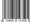 Barcode Image for UPC code 0049081147525