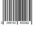 Barcode Image for UPC code 0049100400082