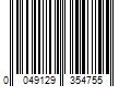 Barcode Image for UPC code 0049129354755