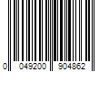 Barcode Image for UPC code 0049200904862