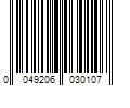 Barcode Image for UPC code 0049206030107