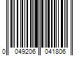 Barcode Image for UPC code 0049206041806