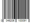 Barcode Image for UPC code 0049206100091