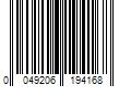 Barcode Image for UPC code 0049206194168