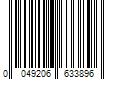 Barcode Image for UPC code 0049206633896