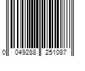 Barcode Image for UPC code 0049288251087