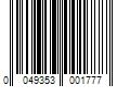 Barcode Image for UPC code 0049353001777