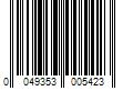 Barcode Image for UPC code 0049353005423