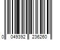 Barcode Image for UPC code 0049392236260