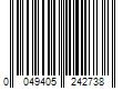 Barcode Image for UPC code 0049405242738