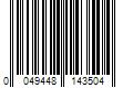 Barcode Image for UPC code 0049448143504