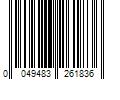 Barcode Image for UPC code 0049483261836