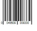 Barcode Image for UPC code 0049508008330