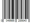 Barcode Image for UPC code 0049565289840