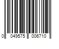 Barcode Image for UPC code 0049575006710