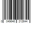 Barcode Image for UPC code 0049646212644