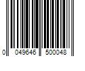 Barcode Image for UPC code 0049646500048