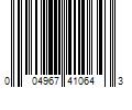 Barcode Image for UPC code 004967410643