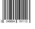 Barcode Image for UPC code 0049694191113