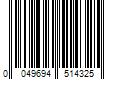 Barcode Image for UPC code 0049694514325