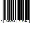 Barcode Image for UPC code 0049694519344