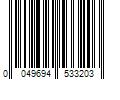 Barcode Image for UPC code 0049694533203