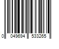 Barcode Image for UPC code 0049694533265