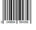 Barcode Image for UPC code 0049694594358