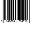 Barcode Image for UPC code 0049694594716