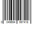 Barcode Image for UPC code 0049694997418