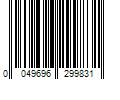 Barcode Image for UPC code 0049696299831