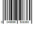 Barcode Image for UPC code 0049696508360