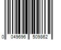 Barcode Image for UPC code 0049696509862