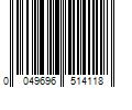 Barcode Image for UPC code 0049696514118