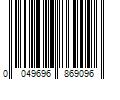 Barcode Image for UPC code 0049696869096