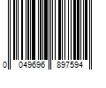 Barcode Image for UPC code 0049696897594