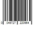 Barcode Image for UPC code 0049727220964