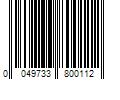 Barcode Image for UPC code 0049733800112