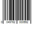 Barcode Image for UPC code 0049762000552