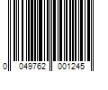 Barcode Image for UPC code 0049762001245. Product Name: Normark Corporation Luhr Jensen Dodger Trolling Atrractor 5 13/16  Fire