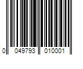 Barcode Image for UPC code 0049793010001