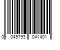 Barcode Image for UPC code 0049793041401