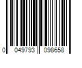 Barcode Image for UPC code 0049793098658. Product Name: Prime-Line Sliding Door Lock with Bushing, White Finish (Single Pack)