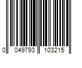 Barcode Image for UPC code 0049793103215